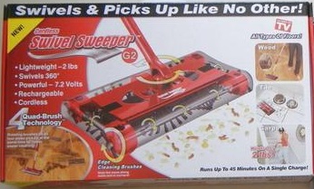 CORDLESS SWIVEL SWEEPER